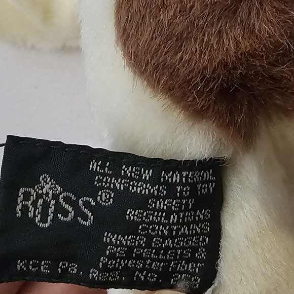 Barrels Saint Bernard Russ Plush Stuffed Animal Dog Puppy - Picture 5 of 5